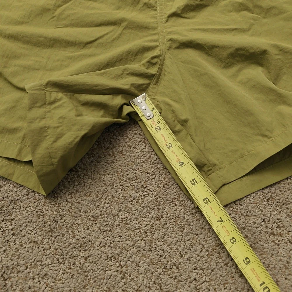 Everlane ReNew‎ Swim Short Mens XL Olive Green Recycled Nylon 7 Inch Inseam